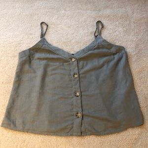 Abercrombie & Fitch button up cami, size small